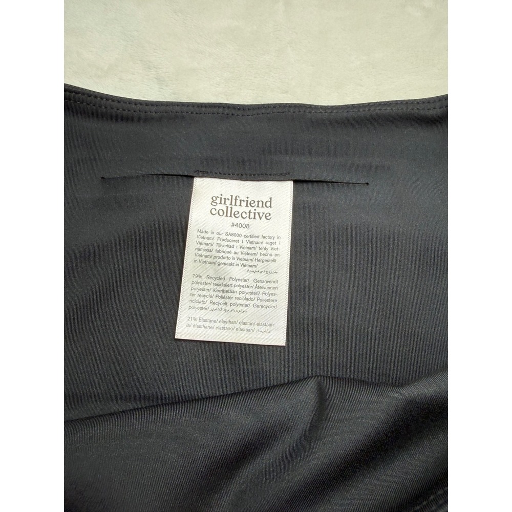 Girlfriend Collective Black Compressive High Rise Leggings Large NWT #4008 - Picture 4 of 10